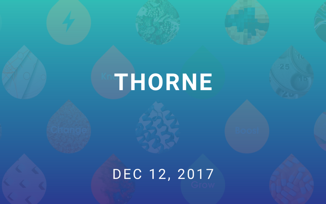 Drawbridge Health and Thorne Research Announce Partnership