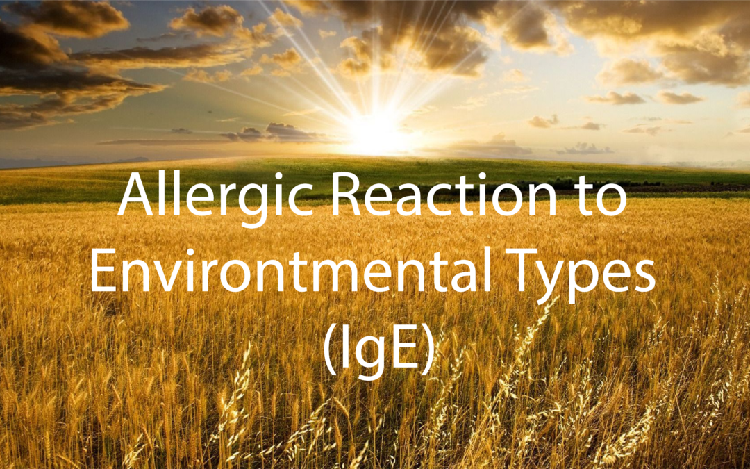 Allergies to Environmental Types (IgE)